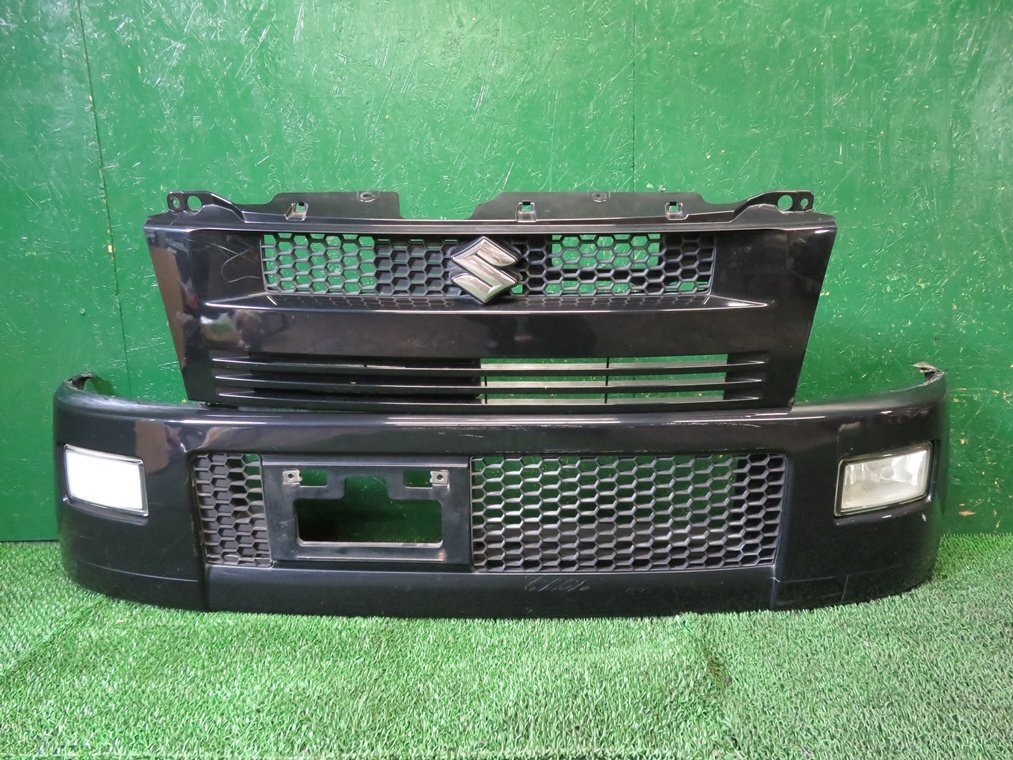 『psi』 スズキ MH21S ワゴンR RR フロントバンパー ZJ3 ブラック H16年式拍卖