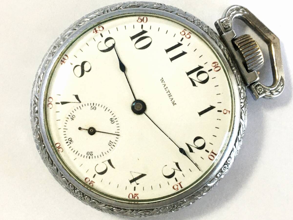 1900年製◆WALTHAM 16S 15石 Gr,620 ウォルサム懐中時計◆拍卖