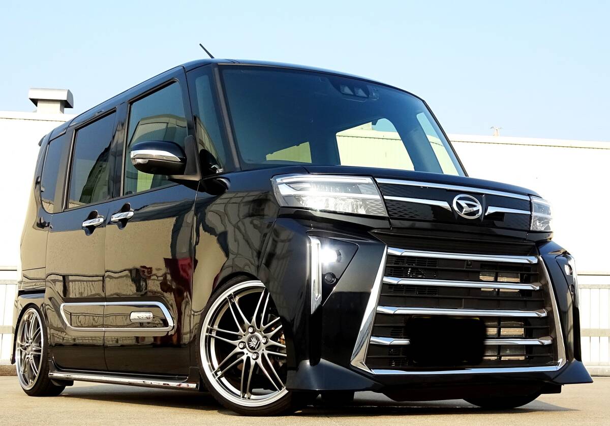 令和5年10000㎞現行後期ターボ★LA650SタントカスタムRS 豪華オプションPremiumStyleエアロ 全方位カメラ&ストラーダTVナビ 車高調17インチ拍卖