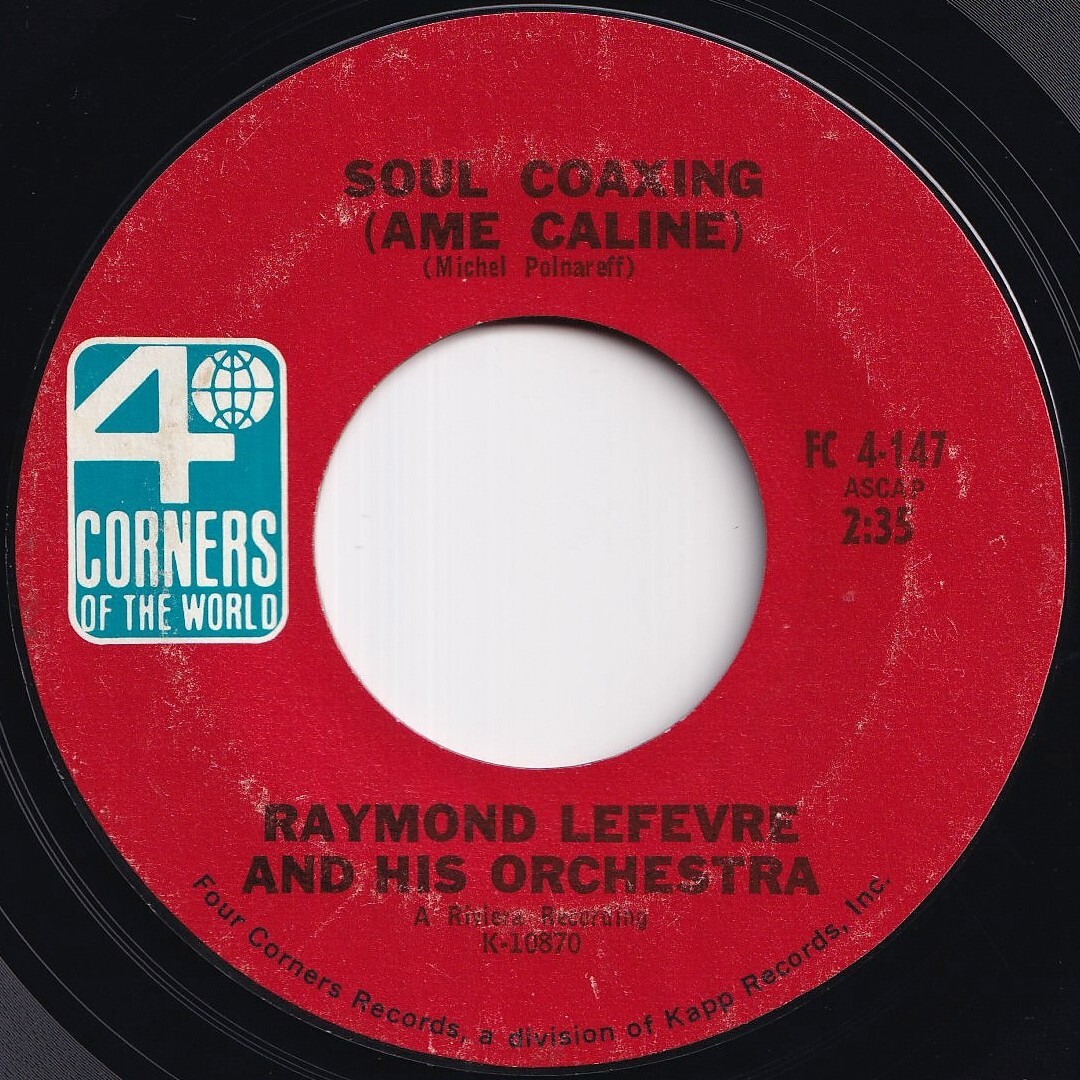 Raymond Lefevre Soul Coaxing / If I Were A Carpenter 4 Corners Of The World US FC 4-147 211908 ジャズ レコード 7インチ 45拍卖