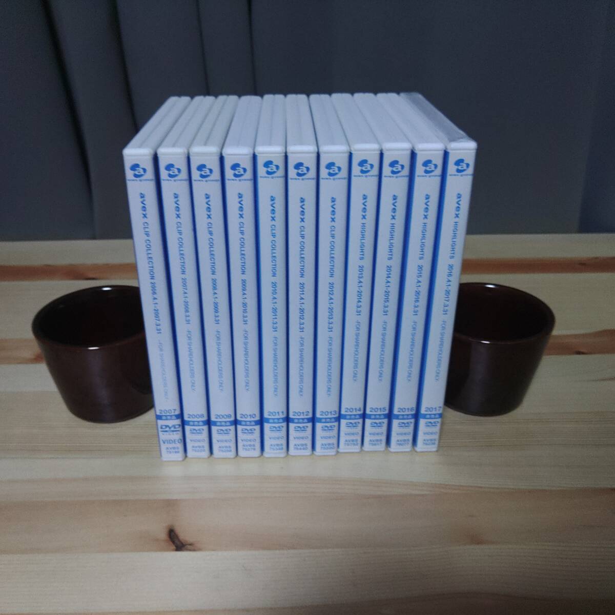 エイベックス:DVD 2007年~2017年まで 11枚(非売品)拍卖