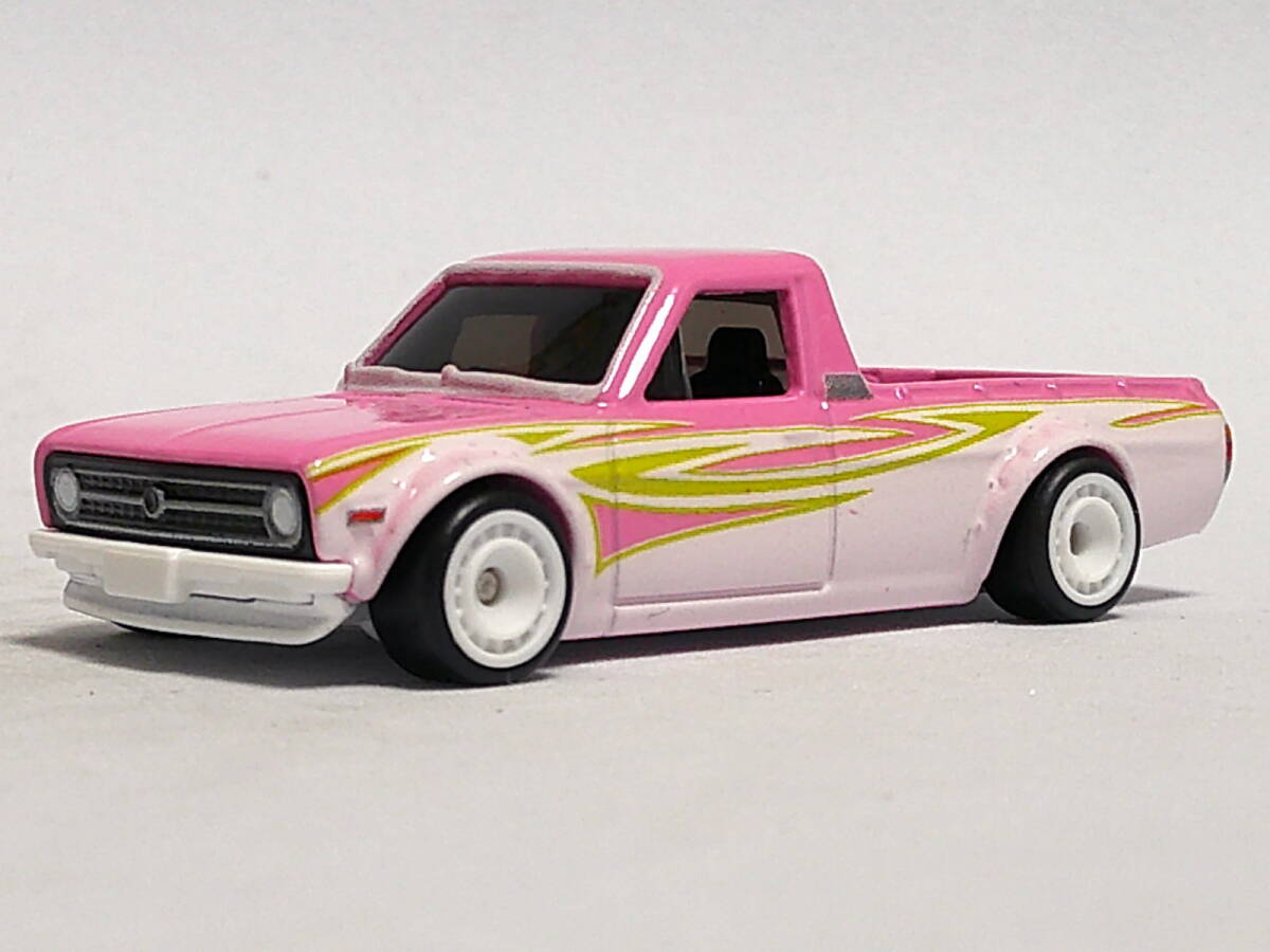 ホットウィール (桃白) '75 ダットサン サニー トラック <ルース> Hot Wheels 拍卖