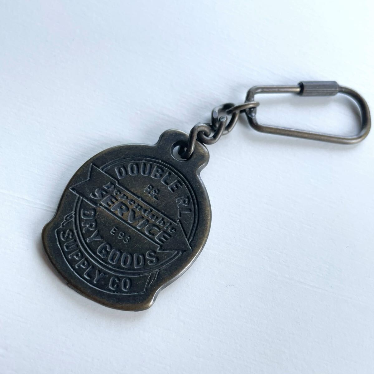 【希少/Italy製】RRL “Key Holder” キーホルダー 真鍮 ブラス Ralph Lauren ヴィンテージ拍卖