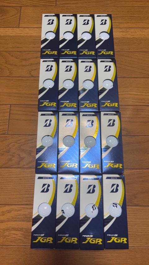 ・スピード発送 新品未使用 BRIDGESTONE GOLF(ブリヂストンゴルフ)TOUR B JGR 3ピース構造 ゴルフボール (ホワイト)4ダース拍卖