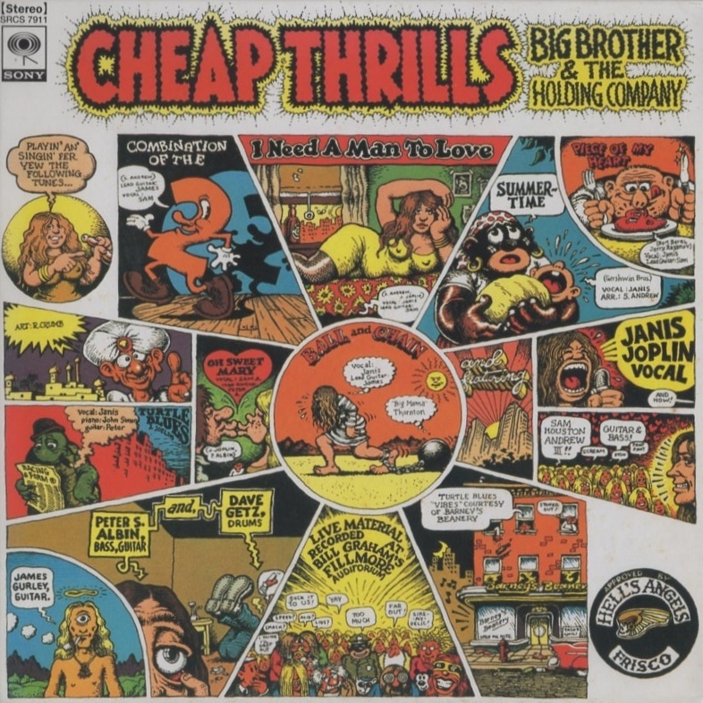 ジャニス・ジョプリン JANIS JOPLIN / チープ・スリル CHEAP THRILLS / 1995.12.21 / SBM 20bit マスタリング / 紙ジャケ仕様 / SRCS-7911拍卖