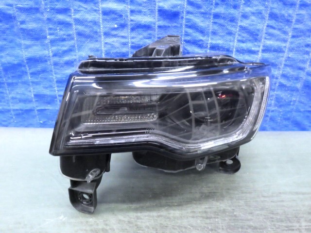 1017 ジープ グランドチェロキー WK 後期 左ライト HID AFS バラスト付 68266653AH レンズ美品拍卖