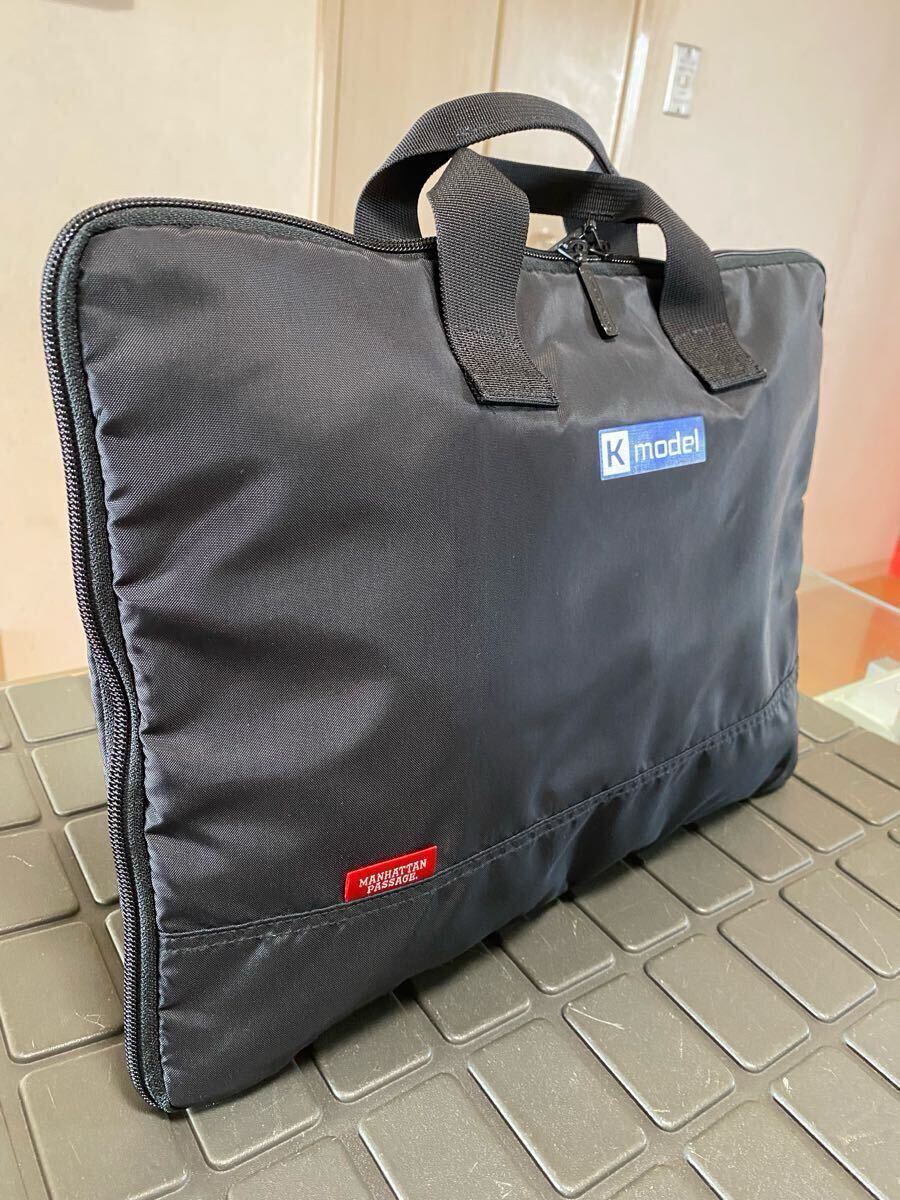 新品同様【MANHATTAN PASSAGE】マンハッタンパッセージ K model PCケース PCインナーバッグ ポータブルインナーバッグ バッグインバッグ拍卖