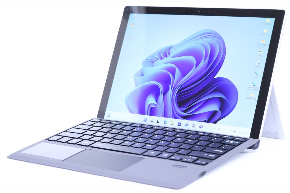 1円~ Windows11 2020年発売モデル 2in1 タブレットPC Surface Pro 7 i5-1035G4 RAM8G SSD128G Wi-Fi 6対応 新品キーボード追加可能拍卖
