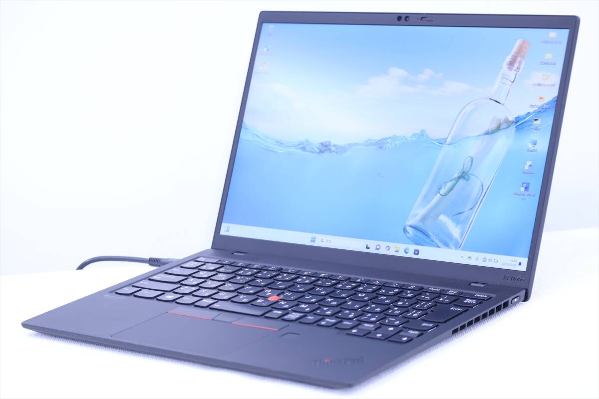 即配 2K IPS液晶 軽量907g ThinkPad X1 Nano Gen1 i5-1130G7 8G 256G 13インチ Wi-Fi6 Thunderbolt4 Windows11 バッテリー良 BAA評価拍卖