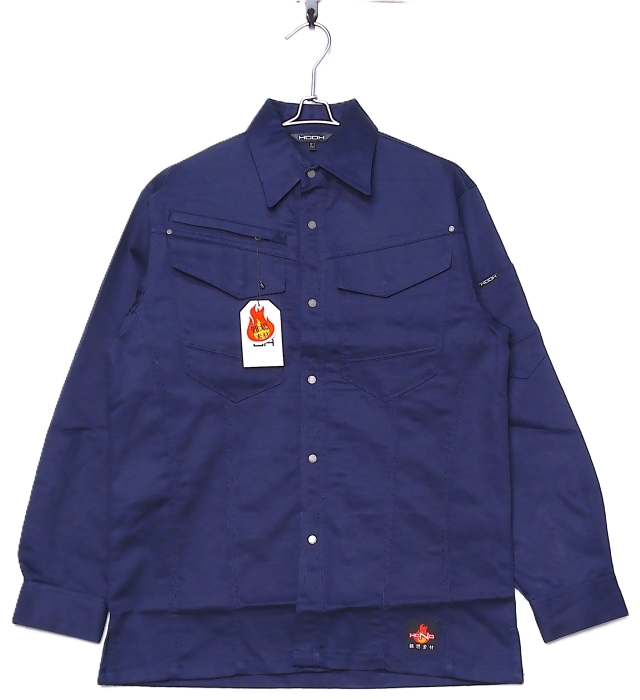 即決■★鳳凰★■HOOH 4207難燃シャツ:SIZE=M拍卖
