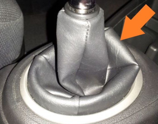 ホンダ フィット RS GE8 GE9 未使用 純正 シフトレバー ブーツ カバー チェンジ 内装 H1423-2拍卖