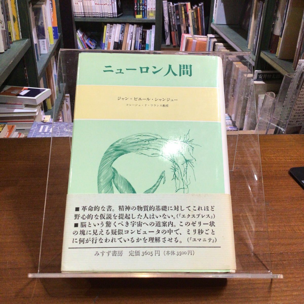 ニューロン人間 ジャン=ピエール・シャシュー 帯背ヤケ拍卖