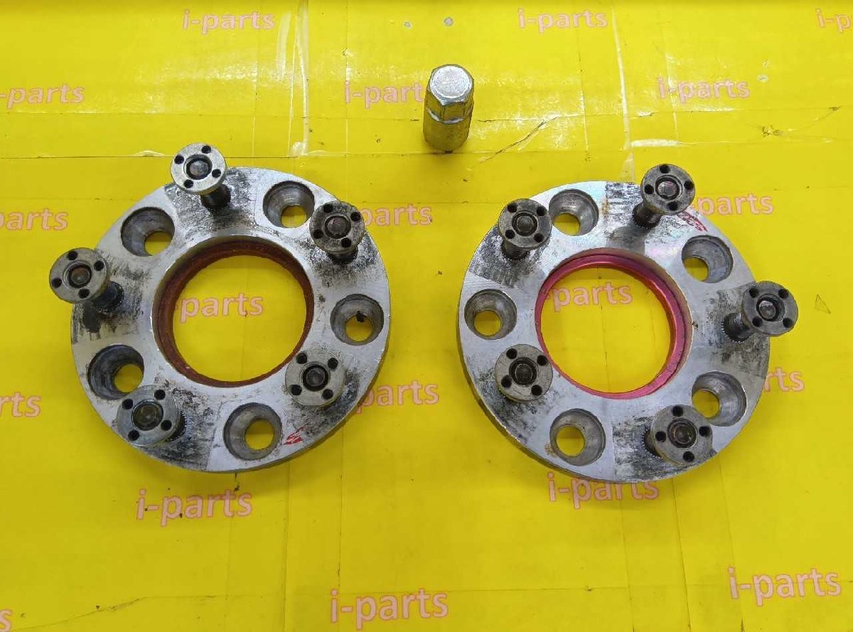 15mmワイドスペーサー5H 114.3 P1.5 5穴 中古 岩槻拍卖