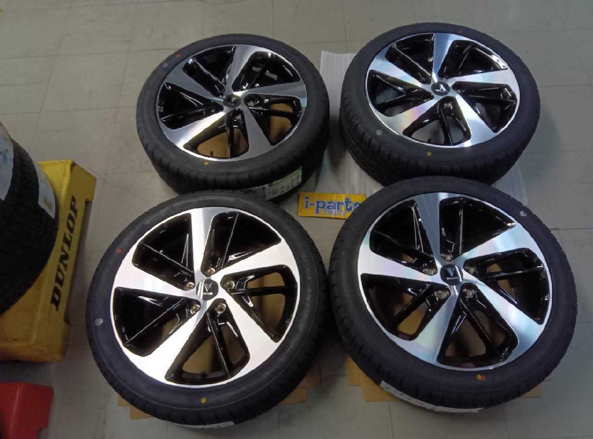 越谷 09-125552 ウイングダンサーVI 新品タイヤ付 215/45R18 18インチ4本セット ノア VOXY 越谷拍卖