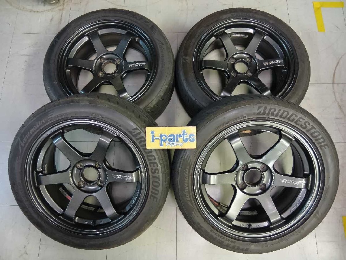 越谷 RAYS TE37 SONIC 7J +25 16インチ 4本セット VOLKRACING ロードスター 越谷拍卖