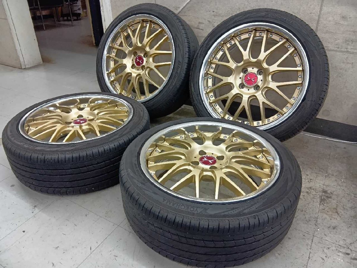 マーベリック 709M YH 18インチ 4本 ロッキー ライズ 215/45R18 7.5J 4H PCD100 +37 野田拍卖