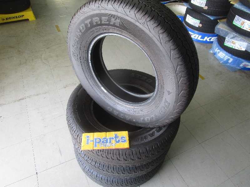 越谷 09-122374 中古タイヤ ダンロップ GRANDTREK AT20 195/80R15 4本セット 2023年 越谷拍卖