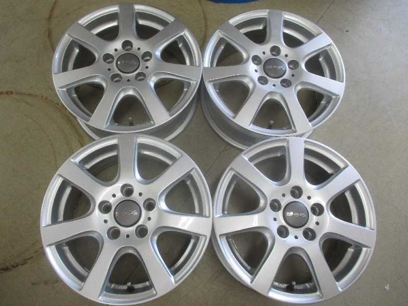 02-170350 MAK DOLOMITI 15インチアルミホイール 4枚セット ゴルフ5 ゴルフV 岩槻拍卖