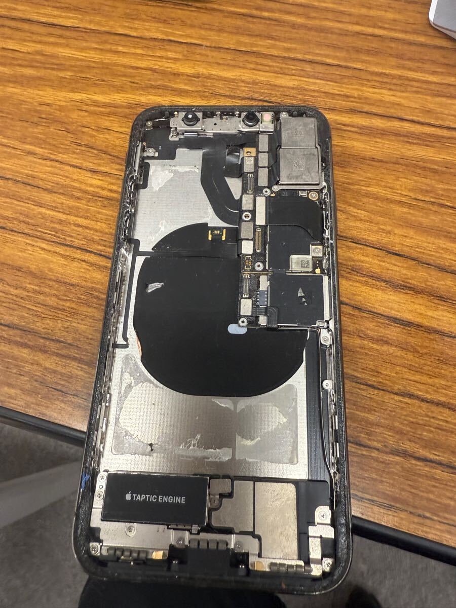 Apple iPhone X バックパネル筐体 現状品 部品取り ジャンク拍卖