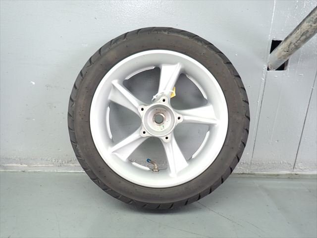 β250626-3 ヤマハ マジェスティS XC155 SG28J (H26年式) 始動動画有 純正 リアホイール 振れ無 リム打ち無 タイヤは要交換で拍卖