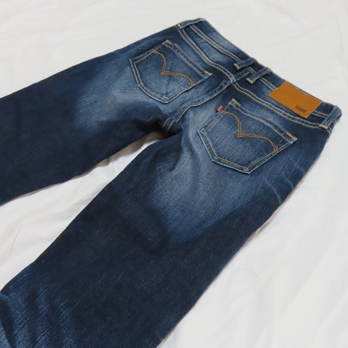 即決 リーバイス ストレッチ ジーパン レディース 24 ウェスト約66cm拍卖
