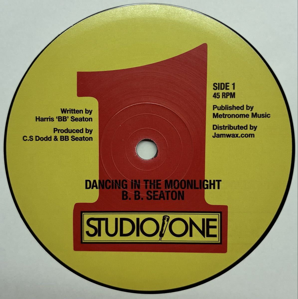 B. B. Seaton* Dancing In The Moonlight / 12inch : studio one / coxsone拍卖