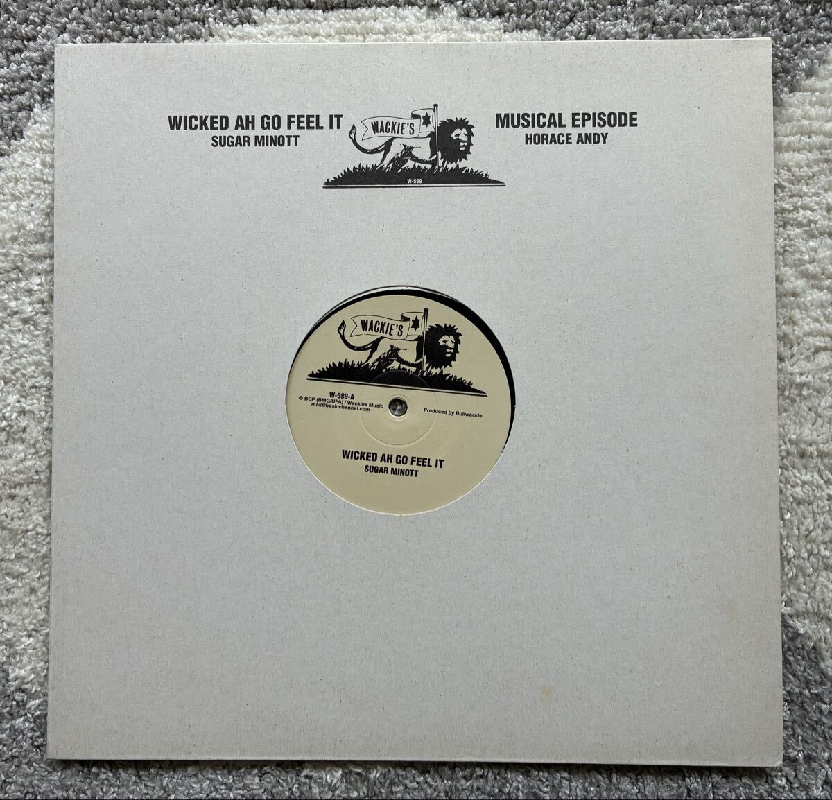 Sugar Minott / Horace Andy Wicked Ah Go Feel It / Musical Episode / wackie’s / Basic Channel / 12inch 拍卖