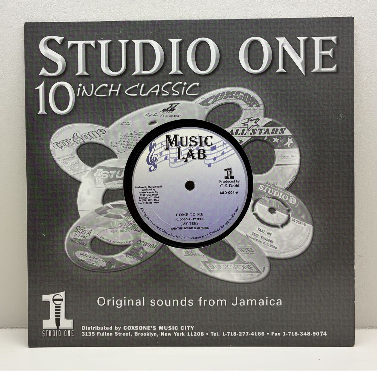 Jay Tees / Cornell Campbell Come To Me / What Kind Of World / 10inch / Music Lab / Studio one / coxsone 拍卖
