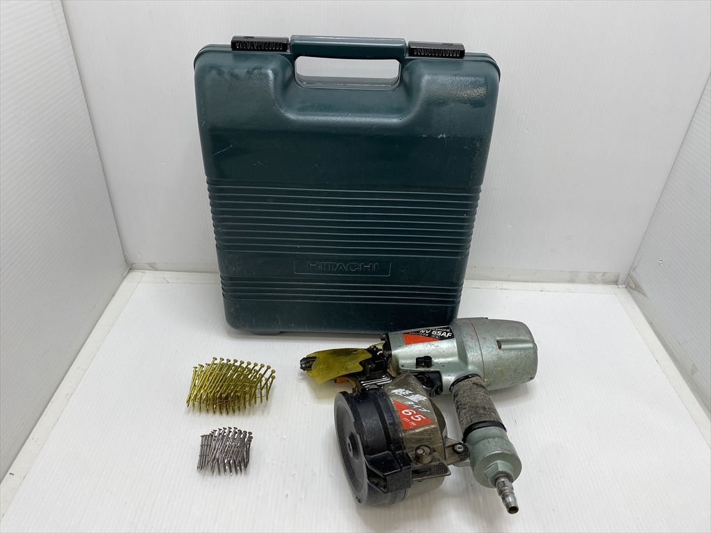 下松)日立工機 エア釘打機 65mm ロールく釘打機 NV65AF 動作未確認 ジャンク品 ◆★K250717R09B NG17A拍卖