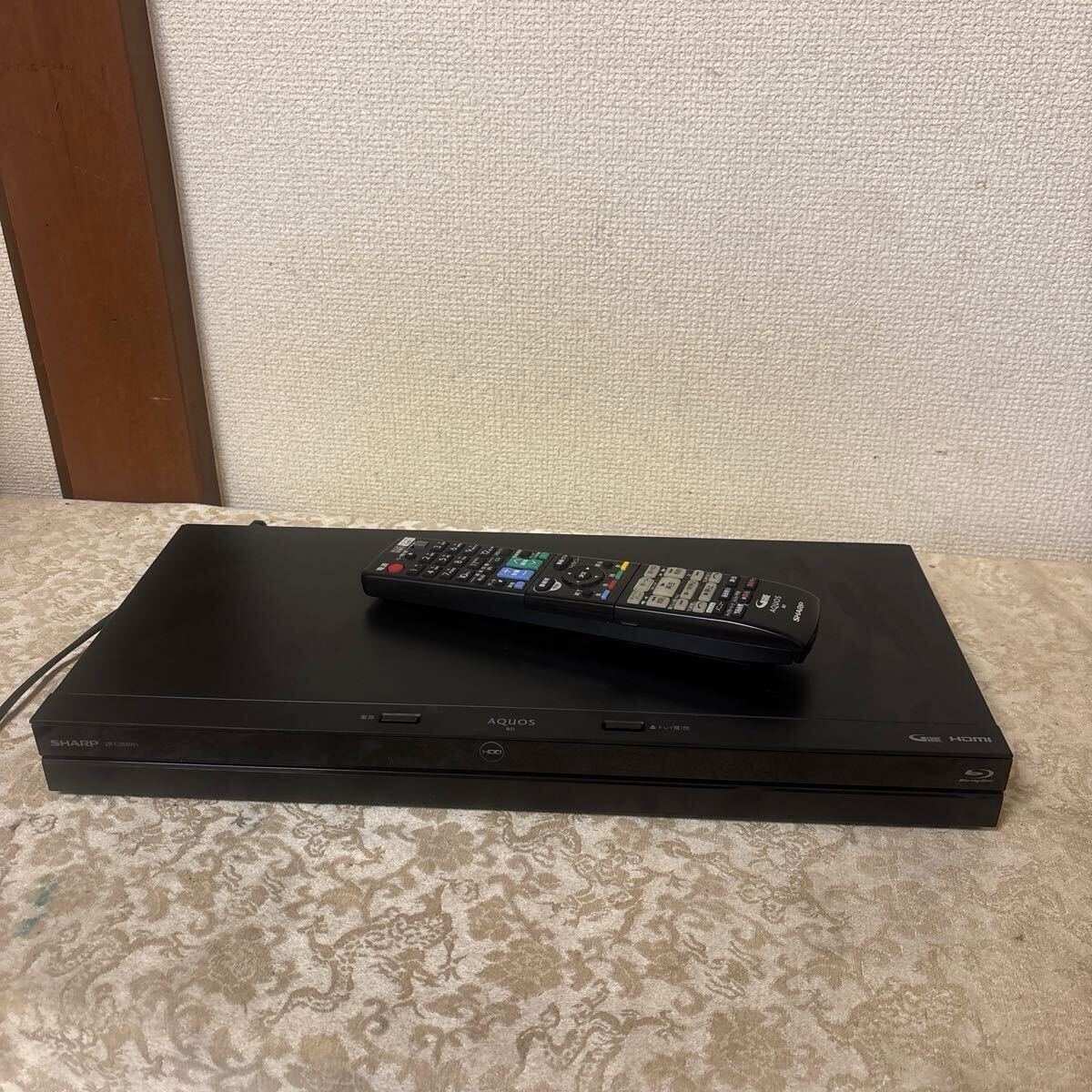 SHARP シャープ 2B-C05BW1 HDD/BDレコーダー 3D対応品 2019年製 B-CASカード リモコン付き●簡易検査品 ジャンク品拍卖