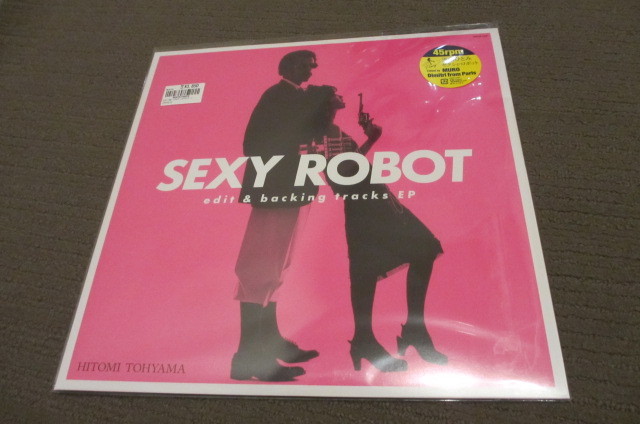 ★【HITOMI PENNY TOHYAMA 当山ひとみ】☆『SEXY ROBOT EDIT & BACKING TRACKS EP』MURO edit/Dimitri from Paris edit 新品 激レア★拍卖