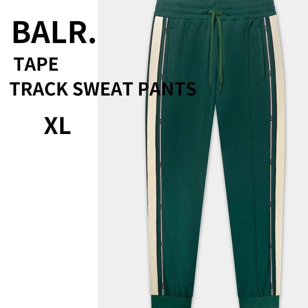 BALR. ボーラー テープ トラックスウェットパンツ ボタニカルグリーン XL拍卖
