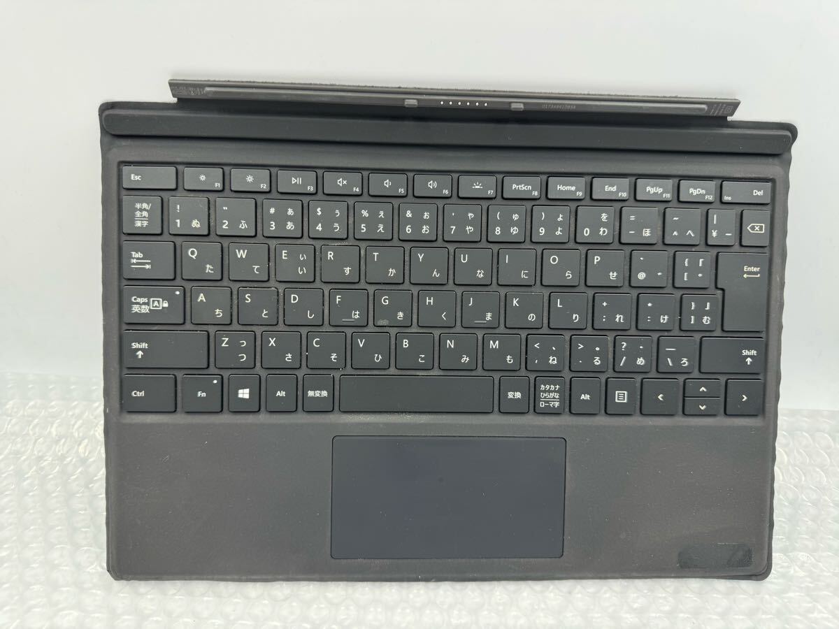 S3799) Microsoft Surface Pro マイクロソフト 純正キーボード Model:1725 タイプカバー 日本語キーボード拍卖