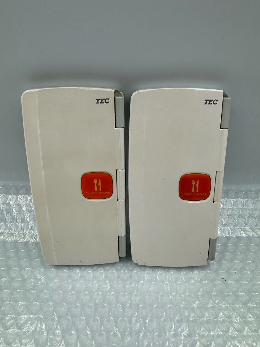 S3762) TEC ハンディターミナル HTL-100-2D-02【2台セット】通電確認 現状品拍卖