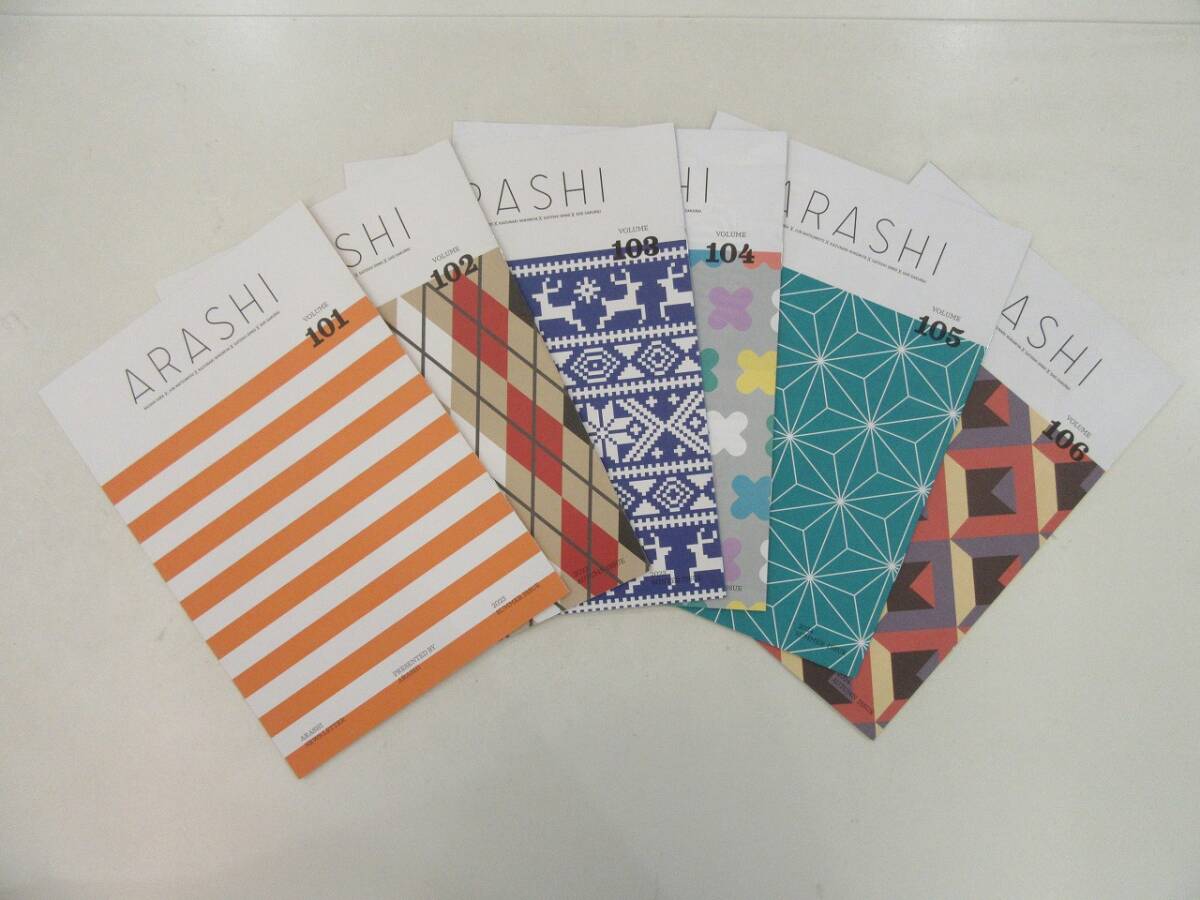 【7-11】嵐 ARASHI 会報 101~106 6冊セット ファンクラブ ジャニーズ拍卖