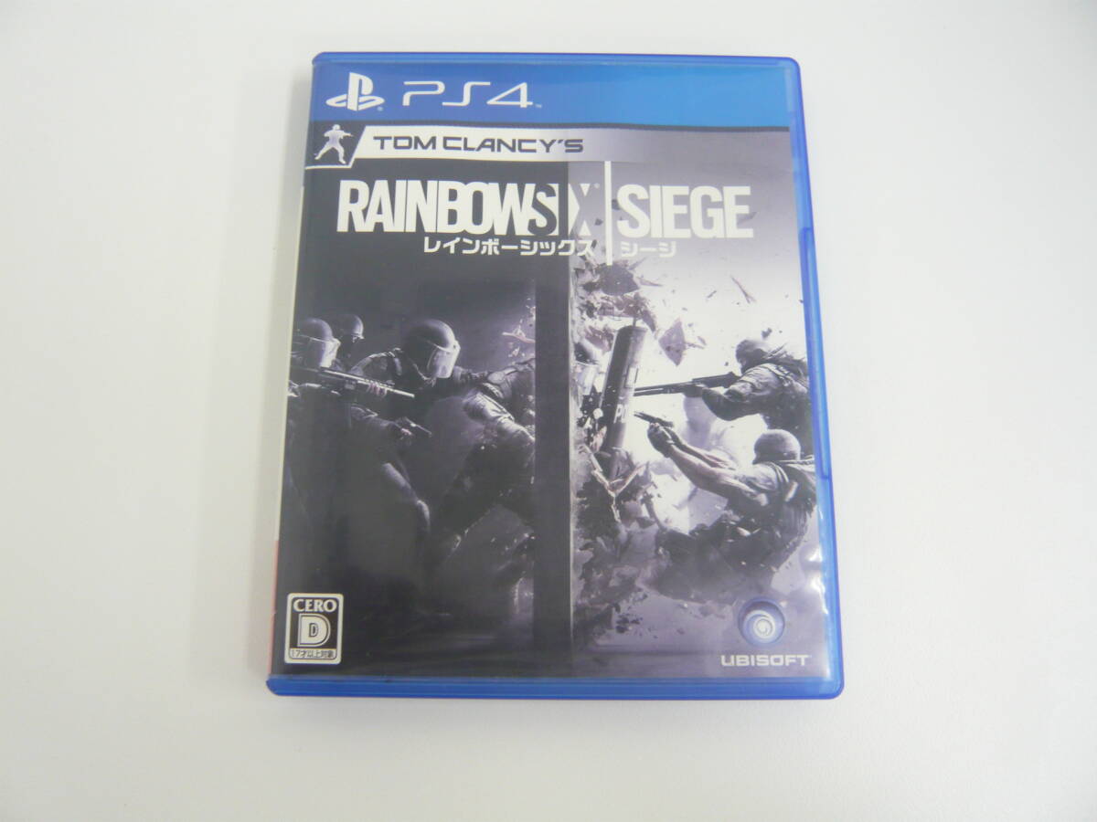 #452 【中古品】 PS4 ソフト レインボーシックス シージ TOM CLANCY'S RAINBOW SIX SIEGE プレイステーション4 プレステ4拍卖