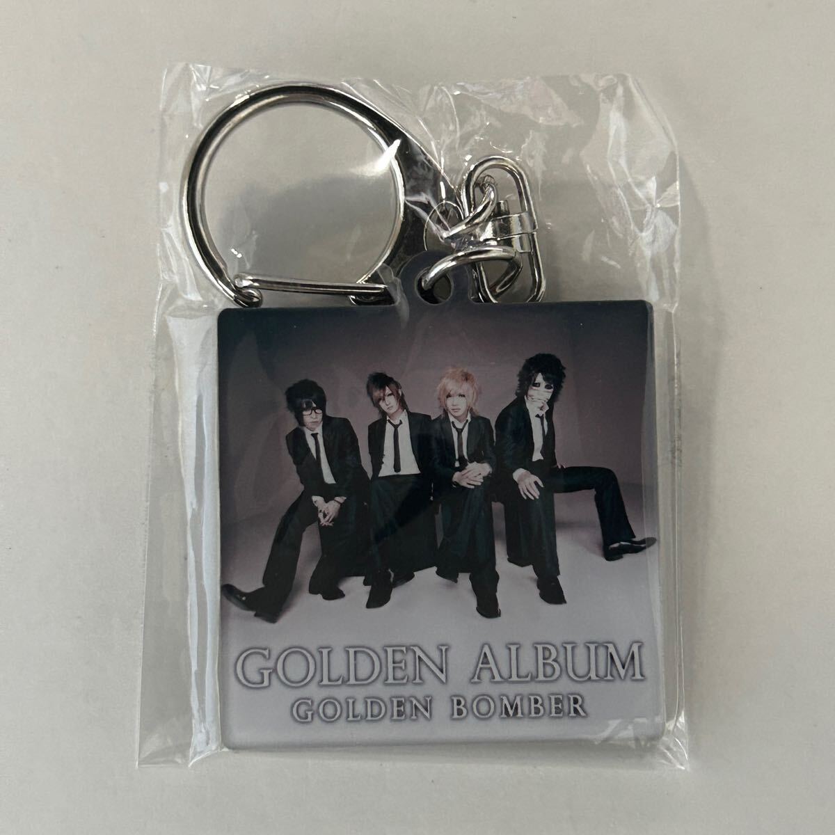 新品/旧作新作 ジャケ写キーホルダー⑦【2025年 ゴールデンボンバー 鬼龍院翔 喜矢武豊 歌広場淳 樽美酒研二 ガチャ ゴールデンアルバム】拍卖