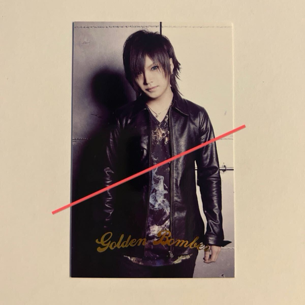 レアトレカ★鬼龍院翔 オールゲイズ二丁目のユウジ【2016年 ゴールデンボンバー グッズ ゲイツ 箔押し 金箔 トレカケース封入 付属 特典】拍卖