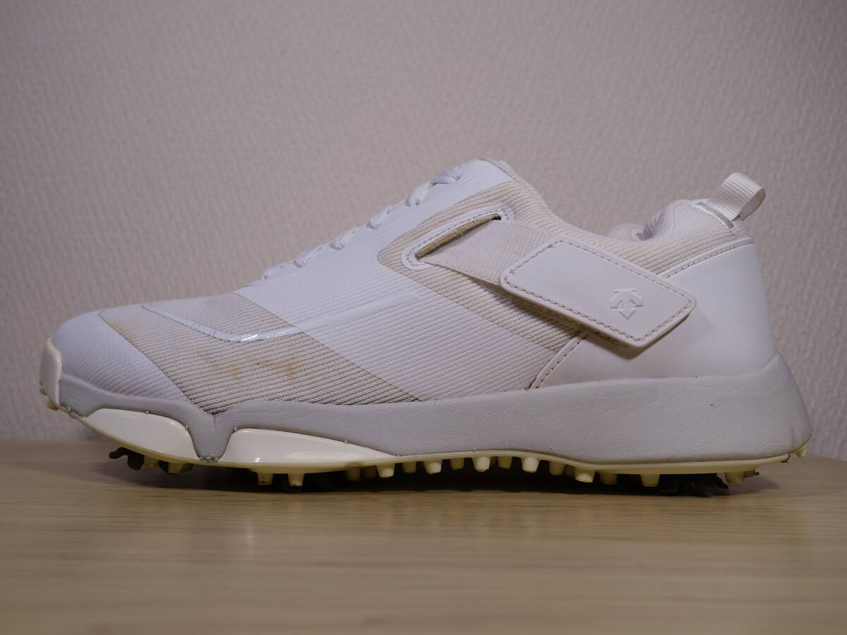 ◇ DESCENTE GOLF デサントゴルフ コウノエベルト GAINA ガイナ【DQ1TJA01】◇ 27.0cm ゴルフシューズ 白拍卖