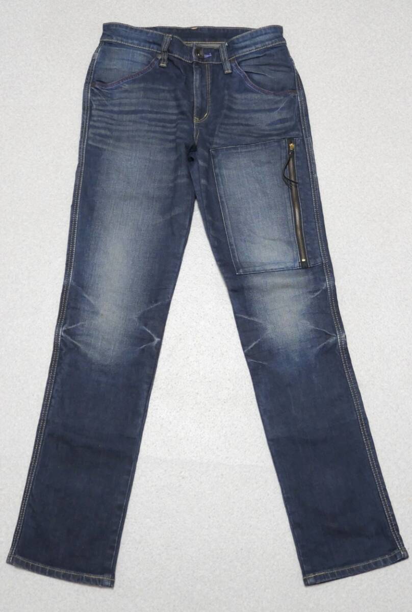 EDWIN × MOTORHEAD KBD03Z デニムパンツ 紺 M エドウィン モーターヘッド拍卖