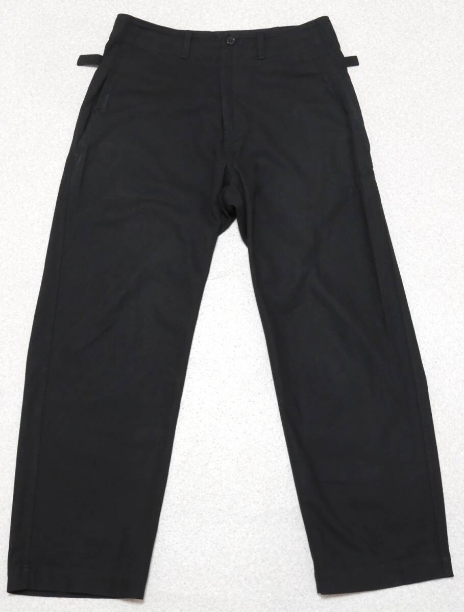 Y's ワイズ サイドアジャスター ワイドパンツ 黒 1 拍卖