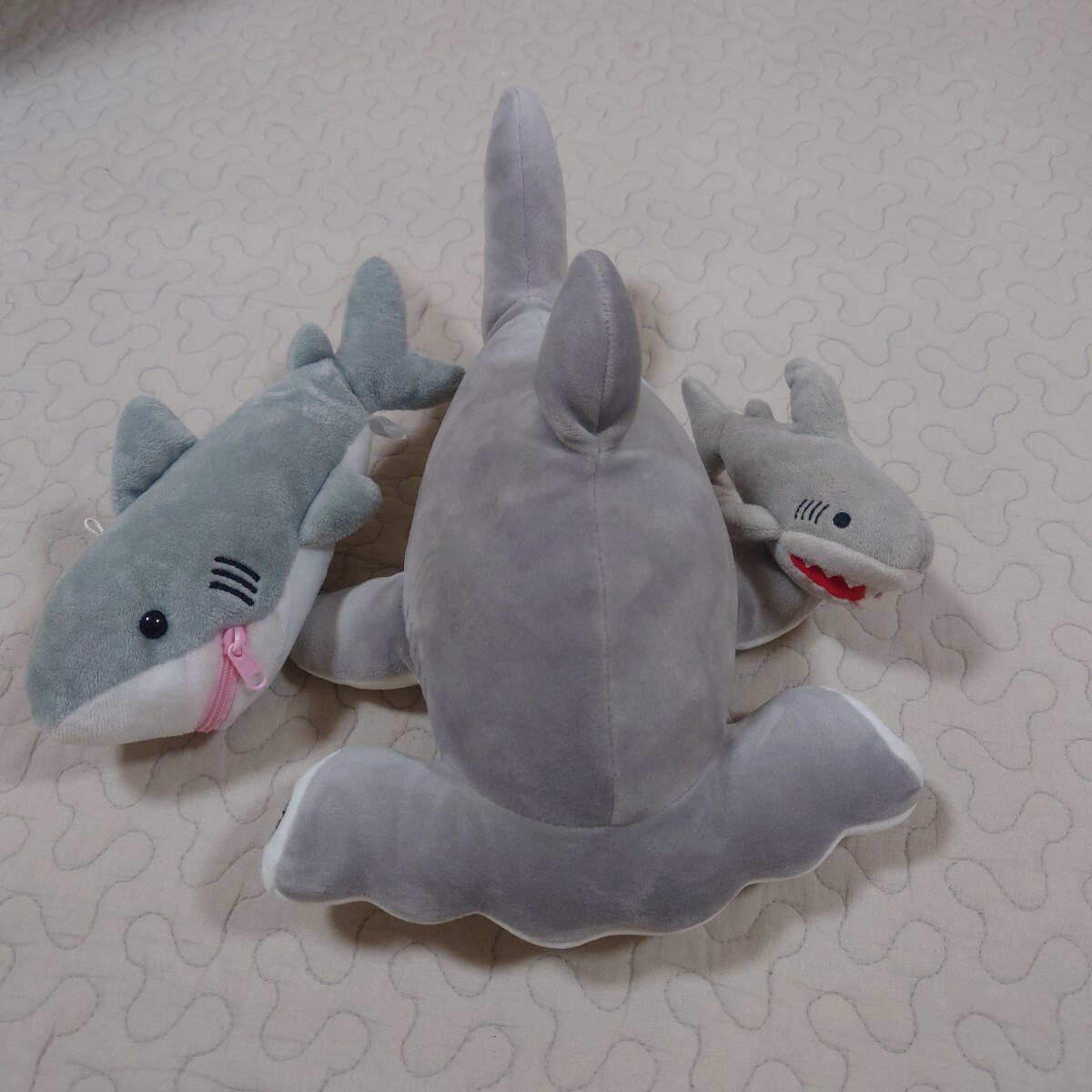 サメのぬいぐるみ 3点セット拍卖