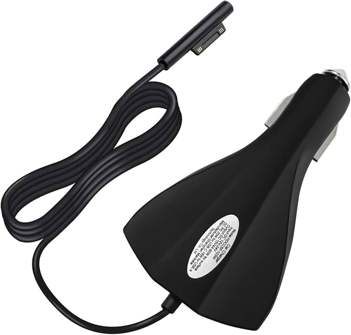 Surface 各シリーズ対応 車載充電器 カーチャージャー 65W 15V4A USB-C、A Surface Pro 11/10/9/8/7/6/5/4/3/X、Go 1/2/3、Laptop 1~4拍卖