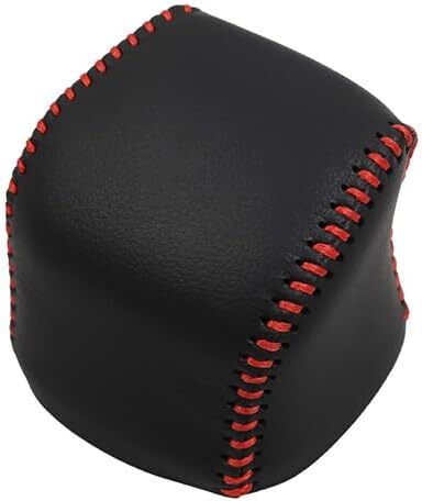 新型 アクア 本革シフトノブカバー グリップカバー プロテクター トヨタ 新型 AQUA 2021年7月〜【プラック(レッドステッチ)】拍卖