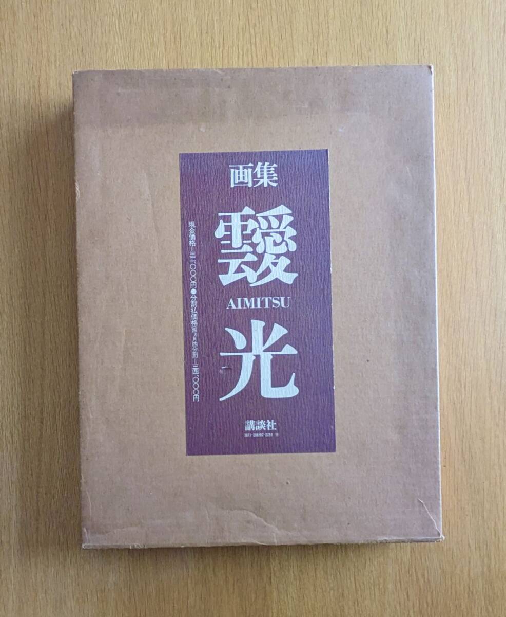 画集 靉光 講談社 大判 函入 定価34000円 AIMITSU 著者 宮川寅雄 サイン 印あり拍卖