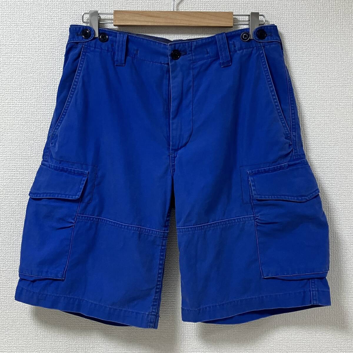 POLO RALPH LAUREN カーゴショーツ ブルー 青 メンズ W30 ポロラルフローレン ショートパンツ ハーフパンツ 3060435拍卖