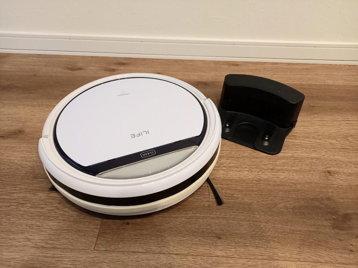 ジャンク ILIFE 真空ロボットクリーナー V3s Pro ロボット掃除機 掃除機 欠品有り 未確認 現状品 k1626拍卖