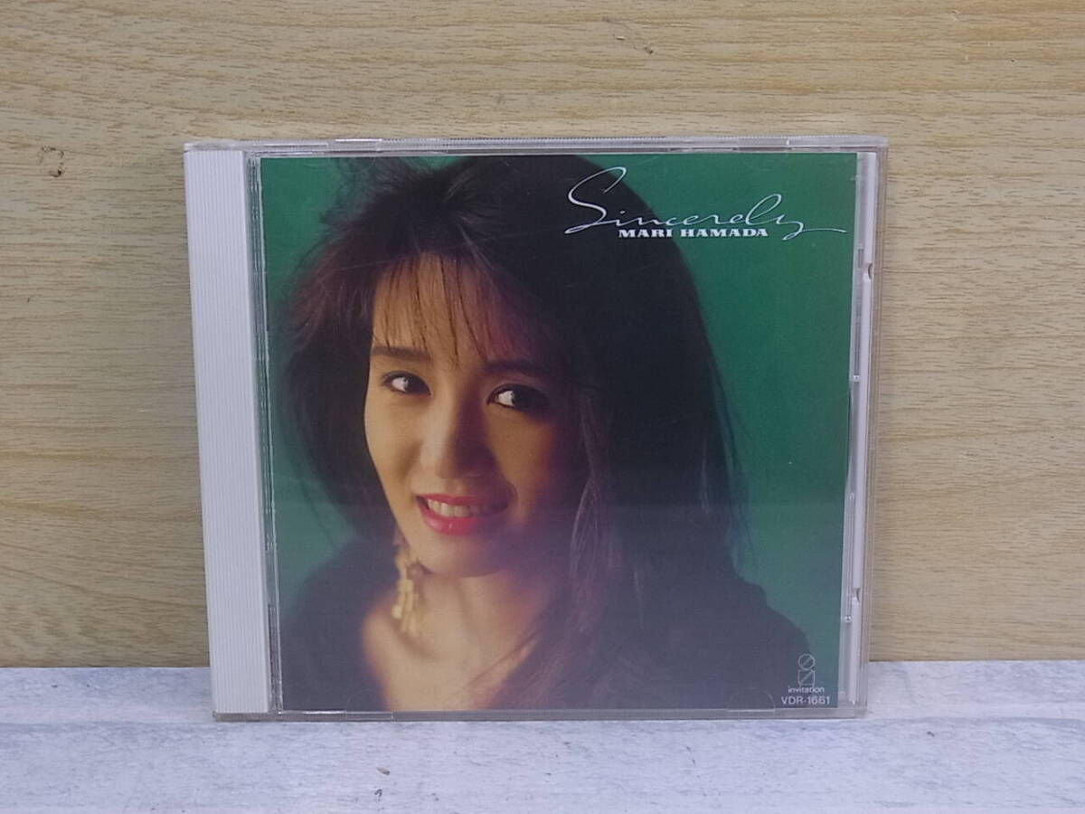 △J/185●邦楽CD☆浜田麻里☆Sincerely☆中古品拍卖