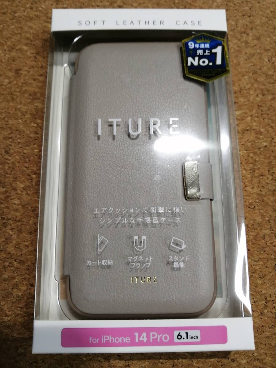 エレコム iPhone 14 Pro 用 ソフトレザーケース 手帳型 磁石付き ITURE 6.1インチ ケース カバー PM-A22CPLFYJ3BE 4549550260282 拍卖
