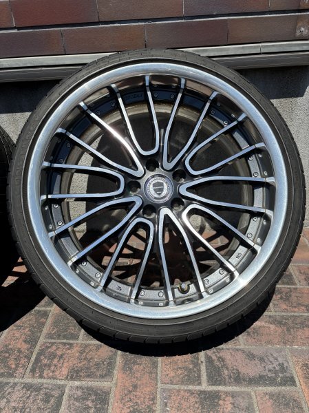 SCHWERT WORK 5穴 20x8.5JJ +20 PCD114.3 深リム5ミリ程度 1本拍卖